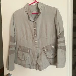 Lightweight patch work jacket/blazer